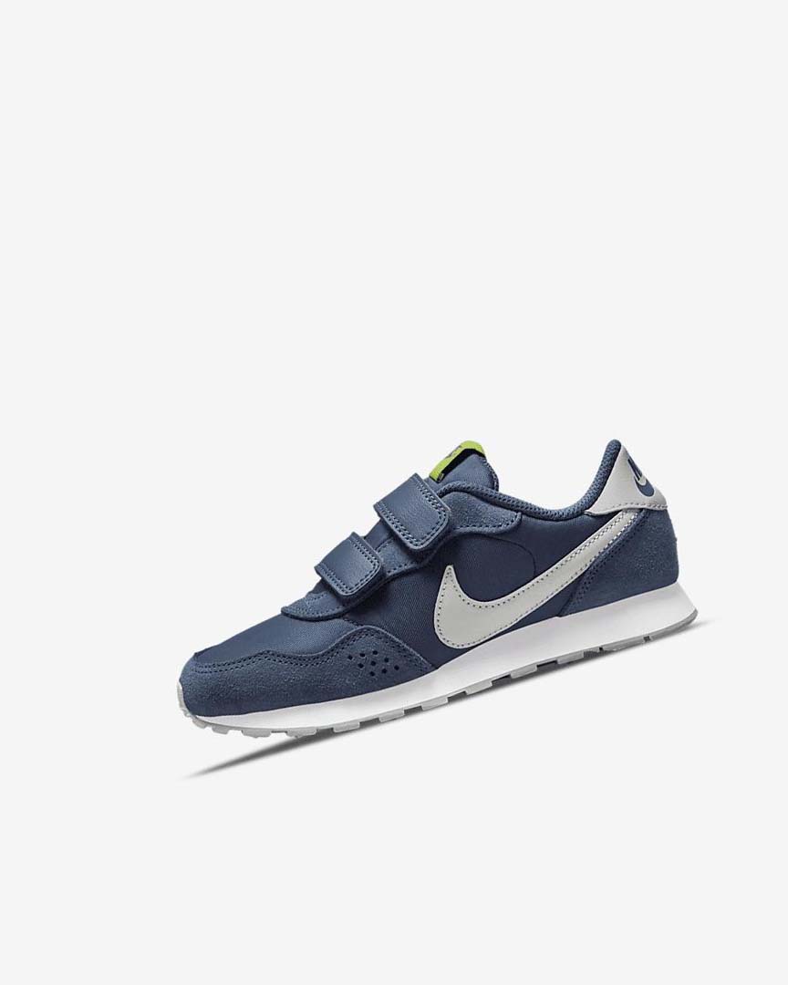 Navy / Green / Grey Boys\' Nike MD Valiant Shoes | UK2992