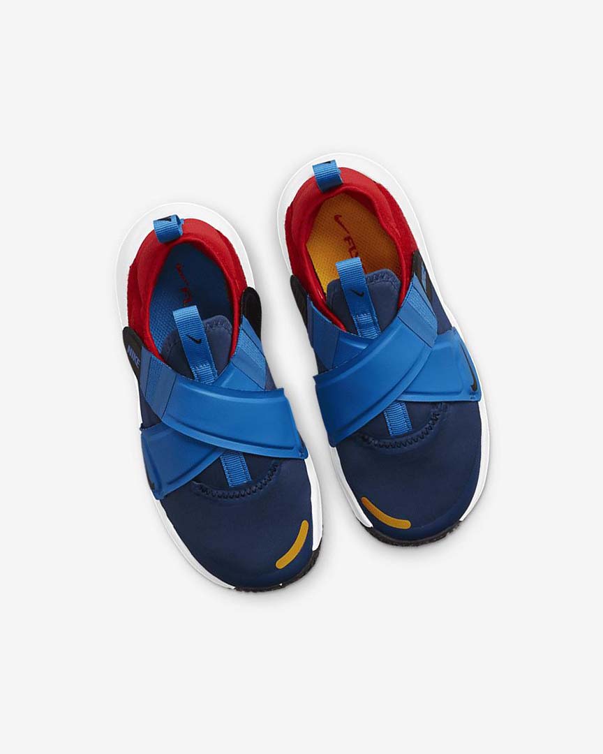 Navy / Light Blue / Red / Black Boys' Nike Flex Advance Shoes | UK5077