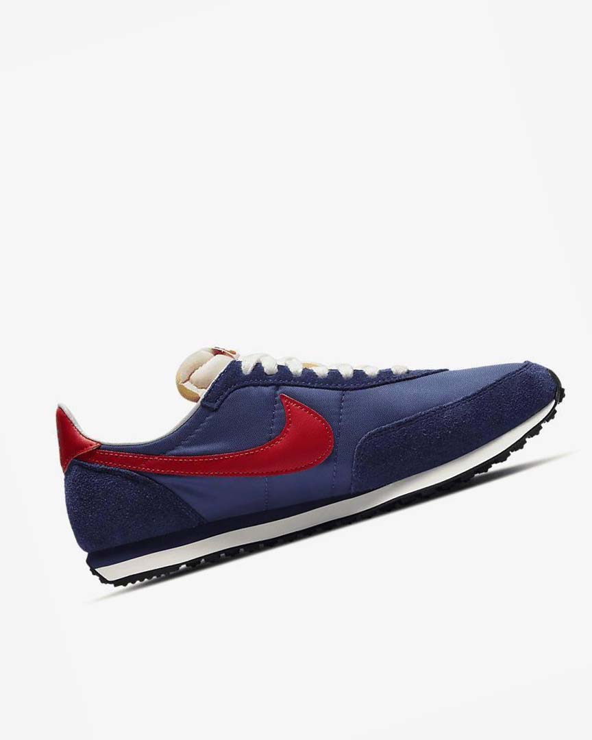 Navy / Red Men's Nike Waffle Trainer 2 SP Casual Shoes | UK1167