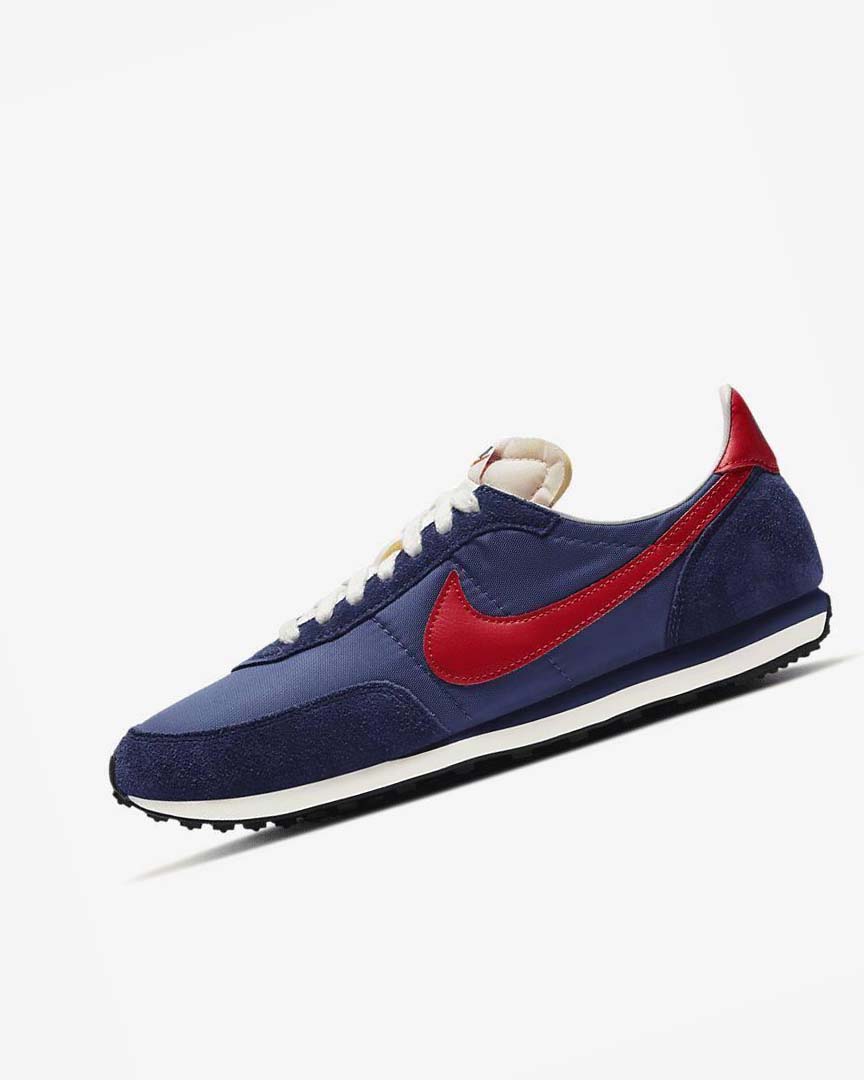 Navy / Red Men\'s Nike Waffle Trainer 2 SP Casual Shoes | UK1167