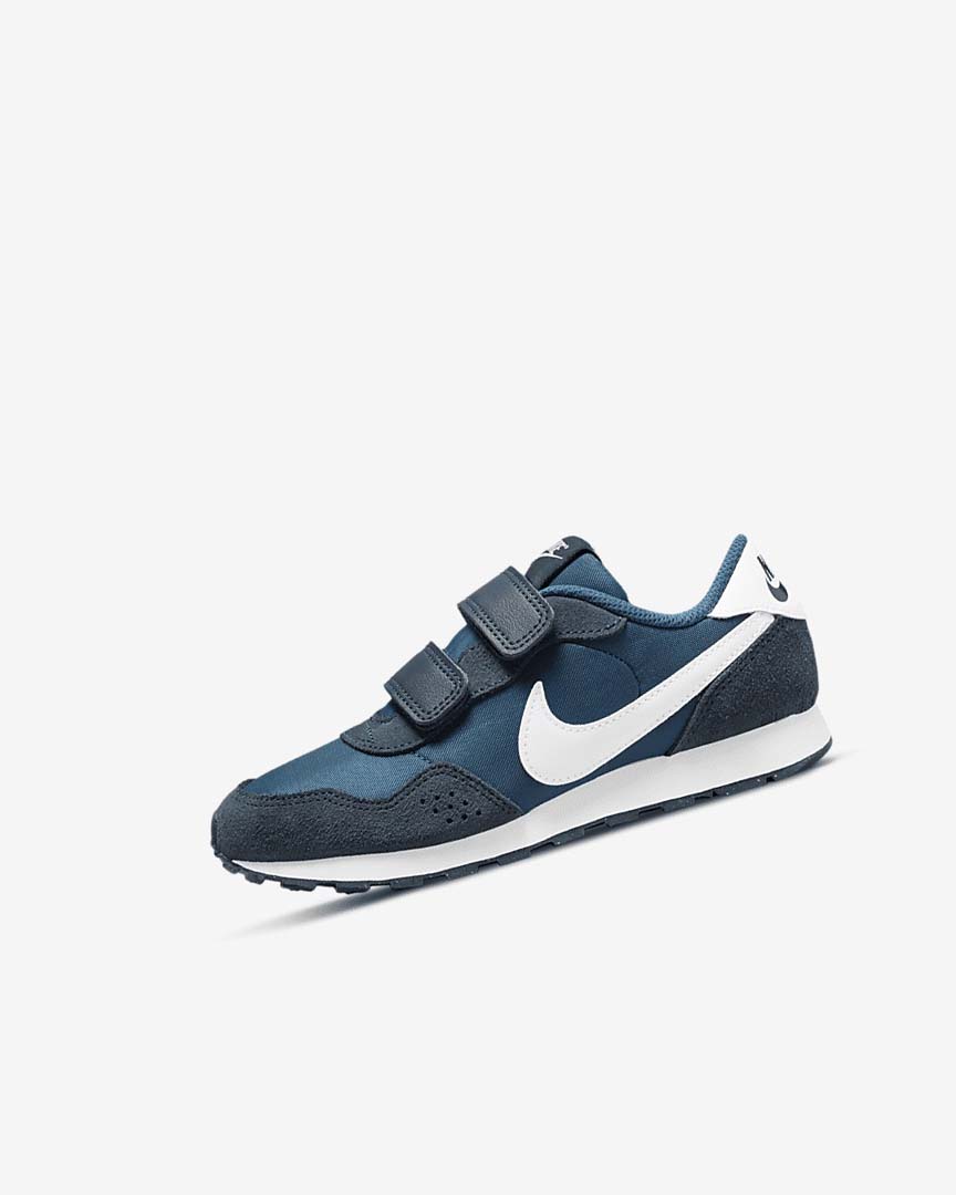 Navy / White Girls\' Nike MD Valiant Shoes | UK5586