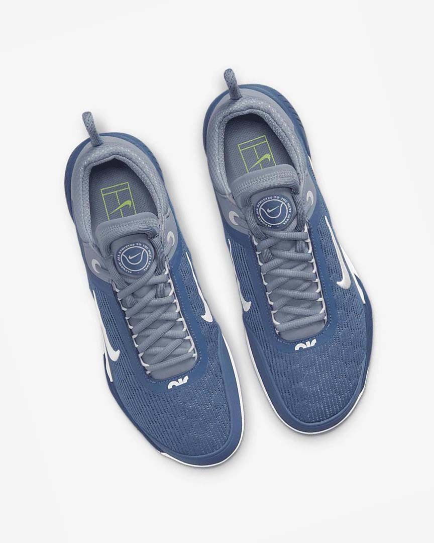 Navy / White Men's Nike Court Zoom NXT Tennis Shoes | UK4949