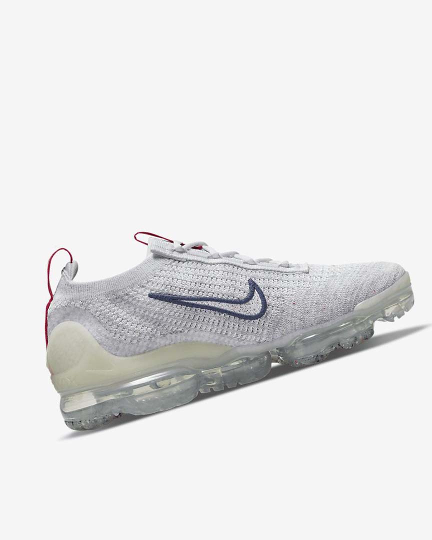 Navy / White Women's Nike Air VaporMax 2021 Flyknit Sneakers | UK2988