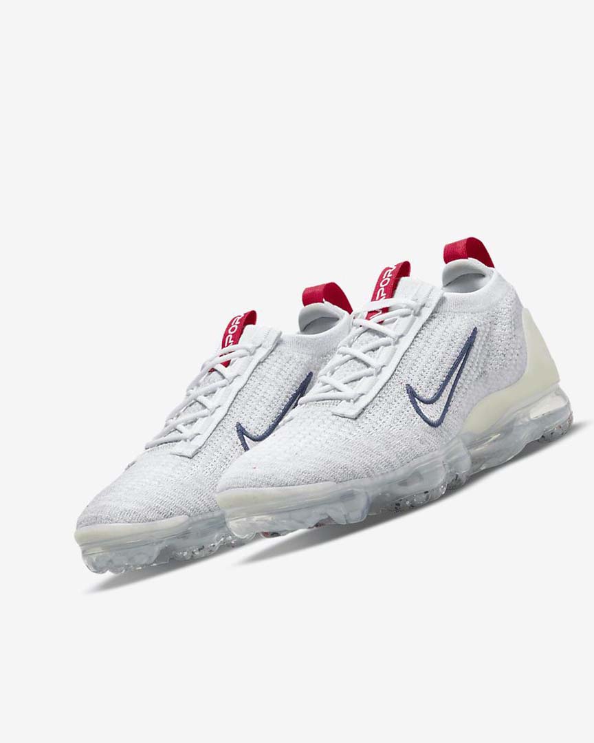 Navy / White Women's Nike Air VaporMax 2021 Flyknit Sneakers | UK2988