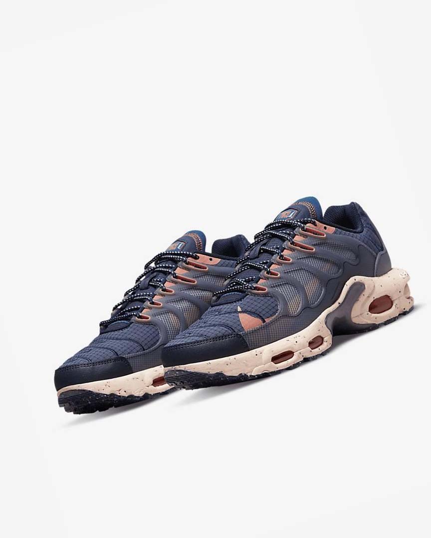 Obsidian / Blue Men's Nike Air Max Terrascape Plus Casual Shoes | UK2299