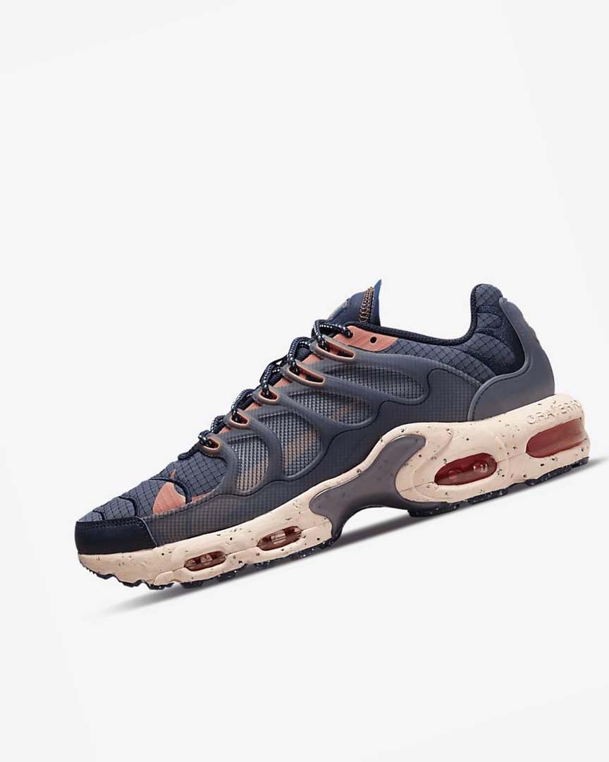 Obsidian / Blue Men\'s Nike Air Max Terrascape Plus Casual Shoes | UK2299