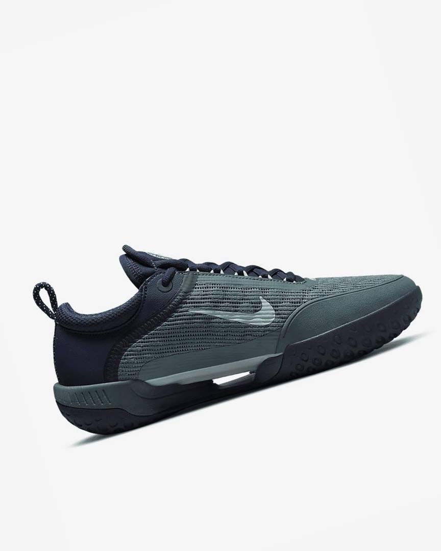 Obsidian / Mint Men's Nike Court Zoom NXT Tennis Shoes | UK4876