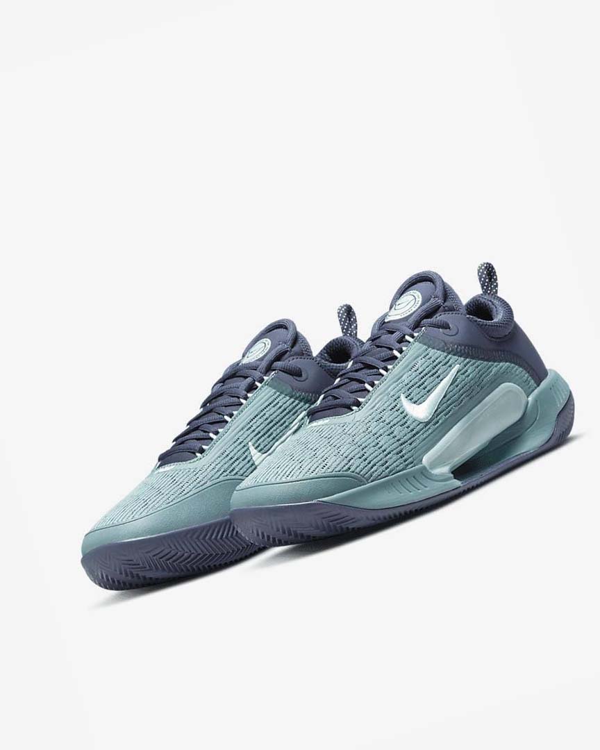 Obsidian / Mint Men's Nike Court Zoom NXT Tennis Shoes | UK5474