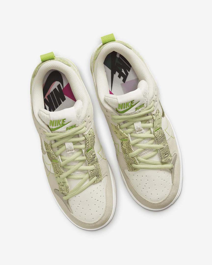 Olive / Green / Light Grey Women's Nike Dunk Disrupt 2 Sneakers | UK2999