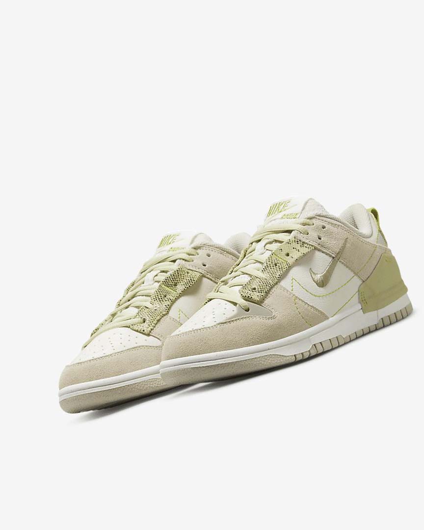 Olive / Green / Light Grey Women's Nike Dunk Disrupt 2 Sneakers | UK2999