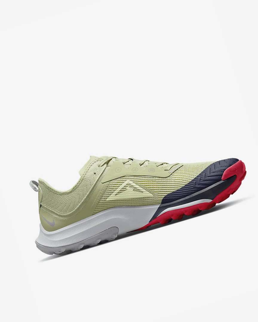 Olive / Light Beige / Obsidian Men's Nike Air Zoom Terra Kiger 8 Trail Running Shoes | UK2334