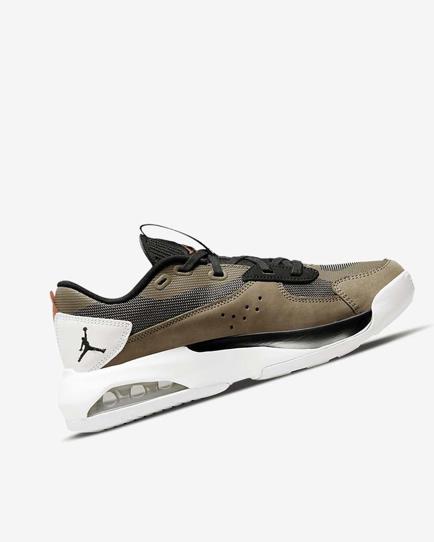 Olive / White / Brown / Red Women's Nike Jordan Air 200E Sneakers | UK5505