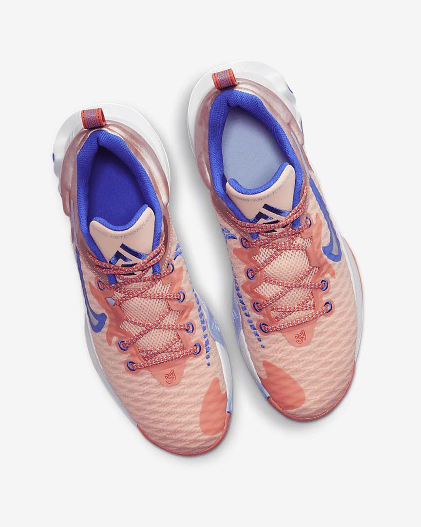 Orange / Light Blue / Blue Women's Nike Giannis Immortality Basketball Shoes | UK4508