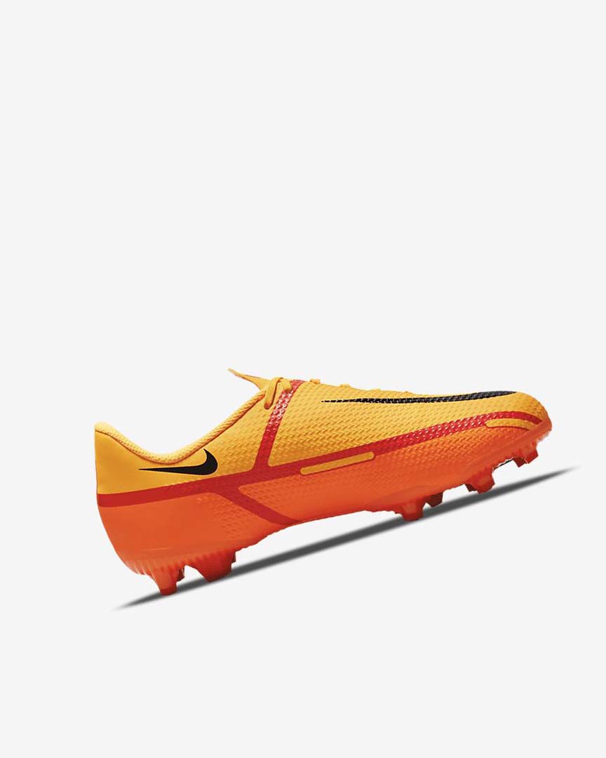 Orange / Orange / Light Red / Black Boys' Nike Jr. Phantom GT2 Academy MG Football Boots | UK2862