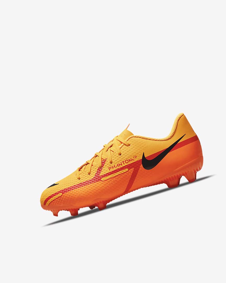 Orange / Orange / Light Red / Black Girls\' Nike Jr. Phantom GT2 Academy MG Football Boots | UK4521