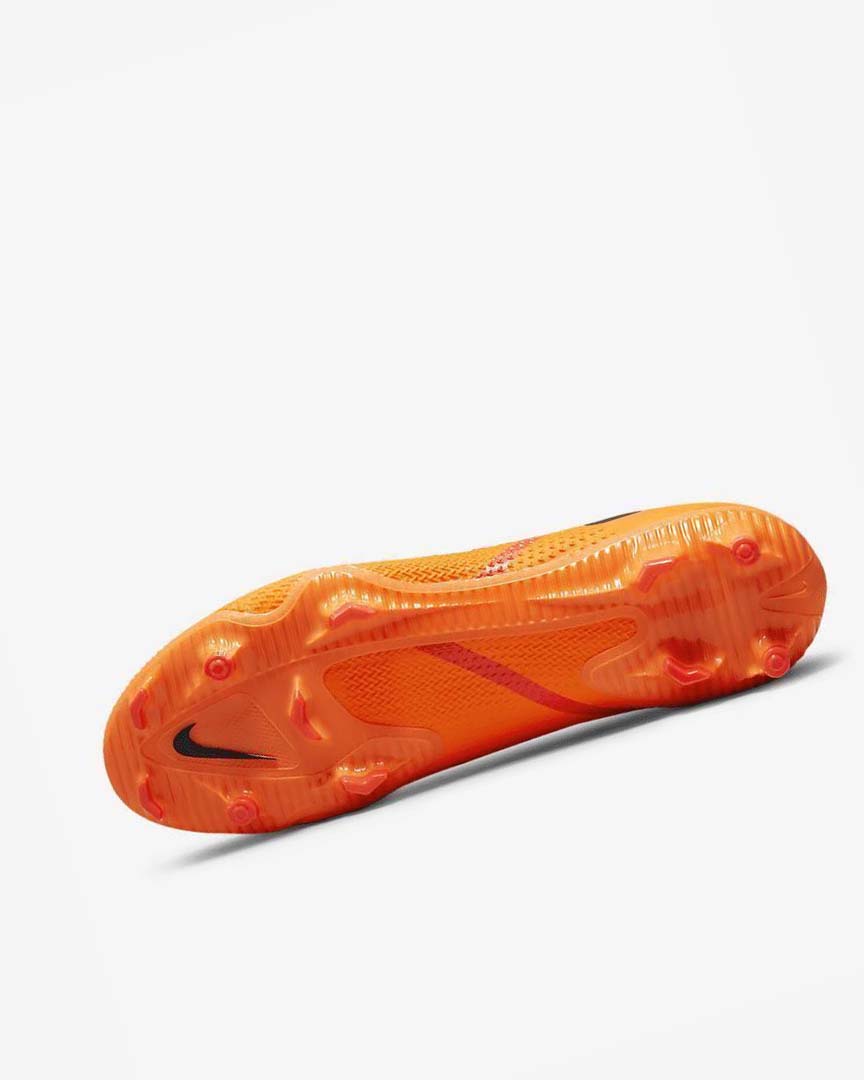 Orange / Orange / Light Red / Black Men's Nike Phantom GT2 Pro FG Football Boots | UK2281