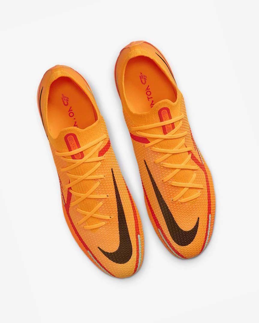 Orange / Orange / Light Red / Black Men's Nike Phantom GT2 Elite FG Football Boots | UK2515