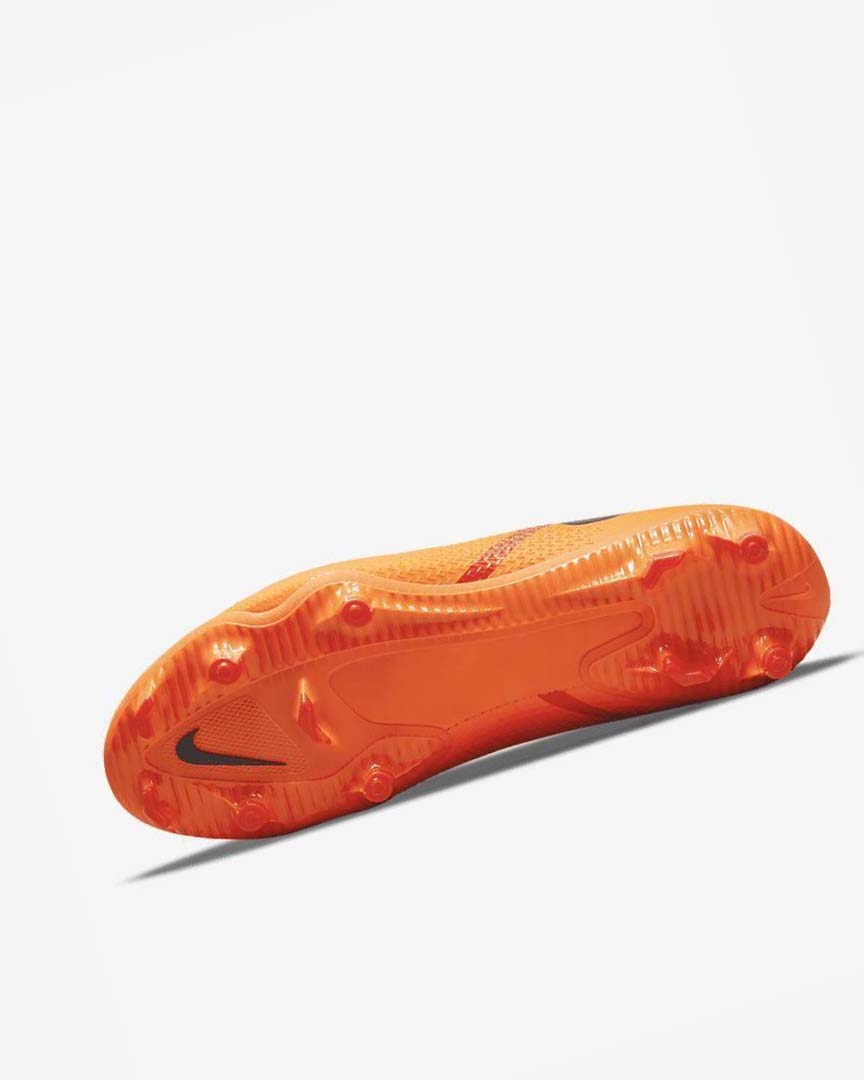 Orange / Orange / Light Red / Black Men's Nike Phantom GT2 Academy MG Football Boots | UK2536