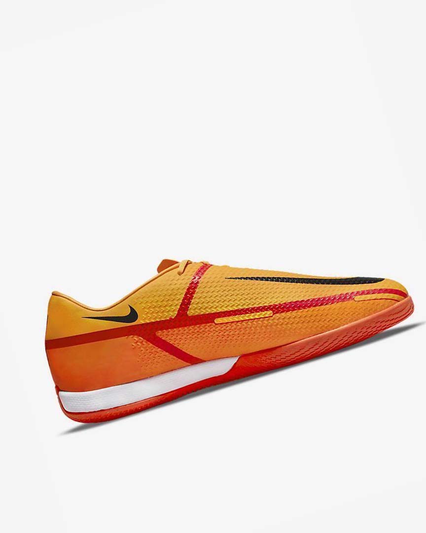 Orange / Orange / Light Red / Black Men's Nike Phantom GT2 Academy IC Football Shoes | UK2972