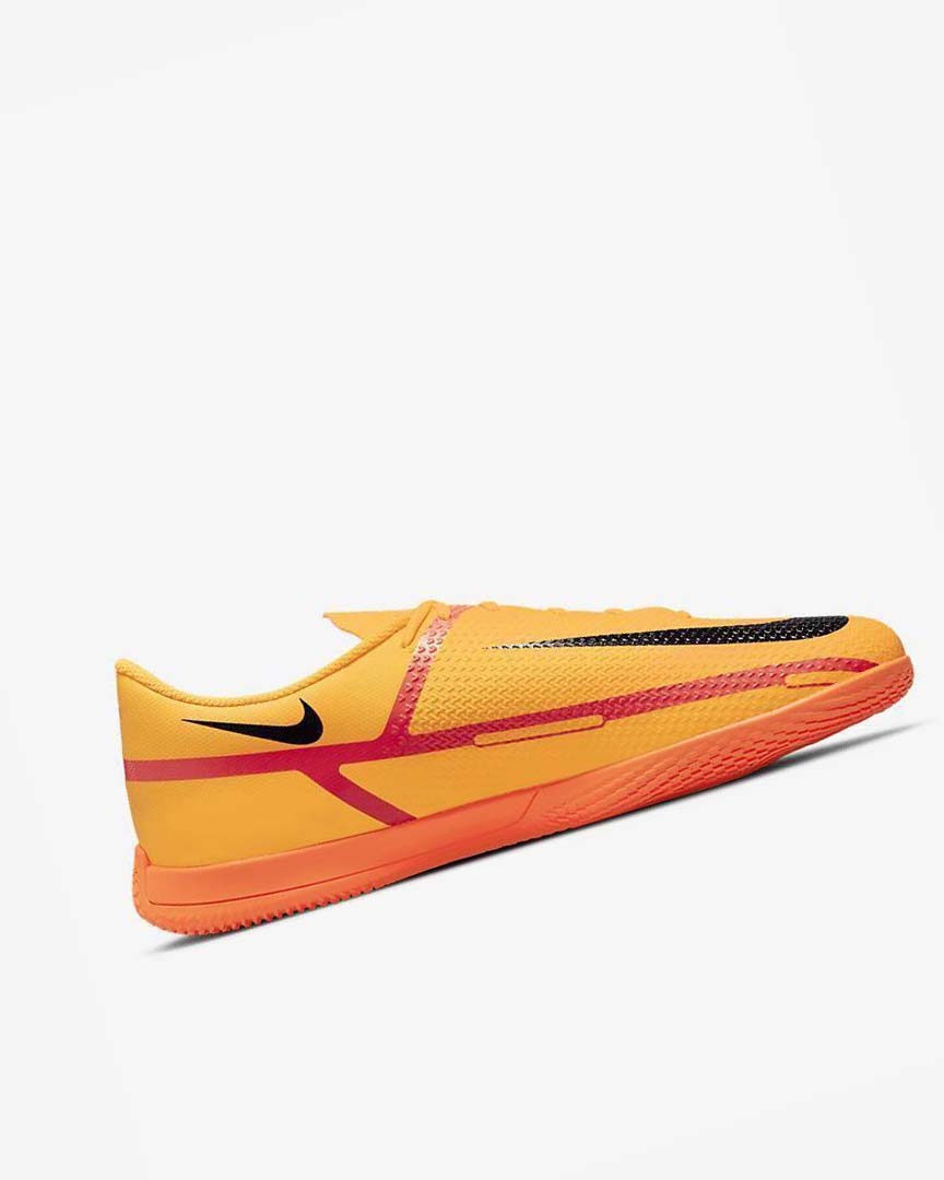 Orange / Orange / Light Red / Black Men's Nike Phantom GT2 Club IC Football Shoes | UK3006