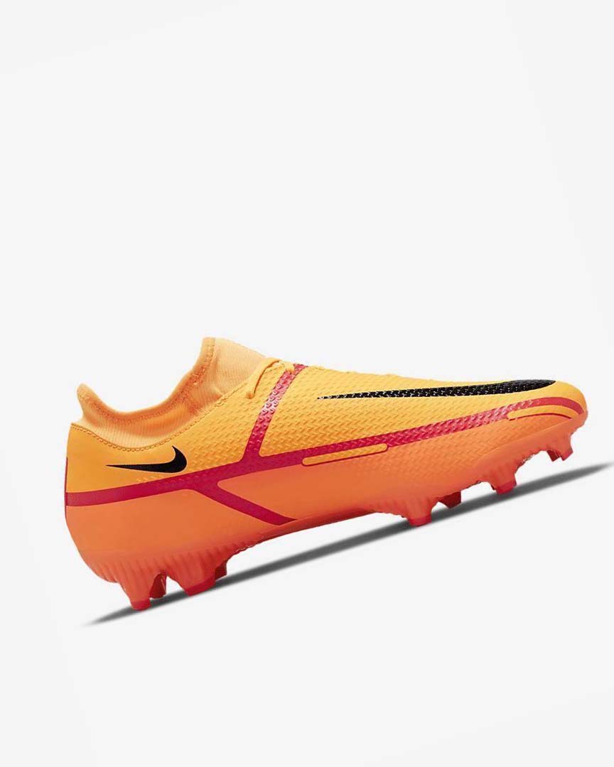 Orange / Orange / Light Red / Black Men's Nike Phantom GT2 Academy Dynamic Fit MG Football Boots | UK4655