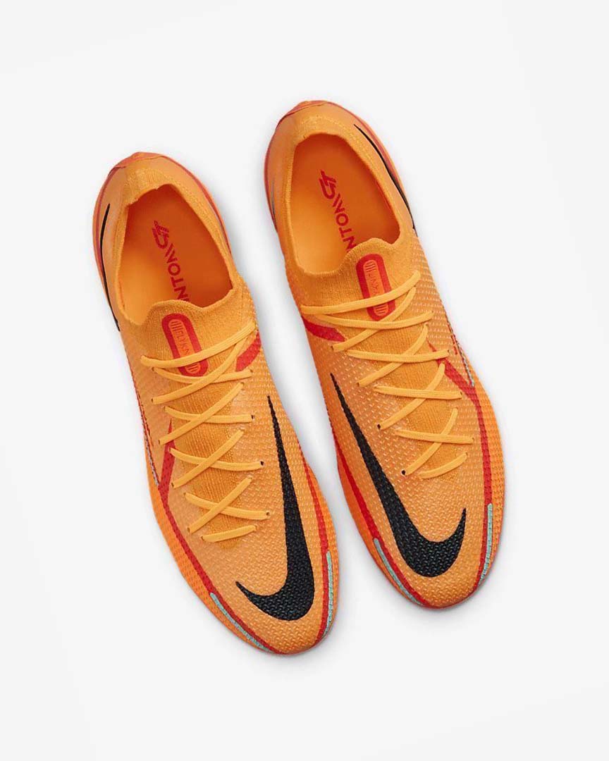 Orange / Orange / Light Red / Black Men's Nike Phantom GT2 Elite AG-Pro Football Boots | UK5129