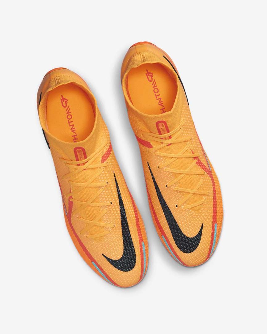 Orange / Orange / Light Red / Black Women's Nike Phantom GT2 Dynamic Fit Elite AG-Pro Football Boots | UK2937