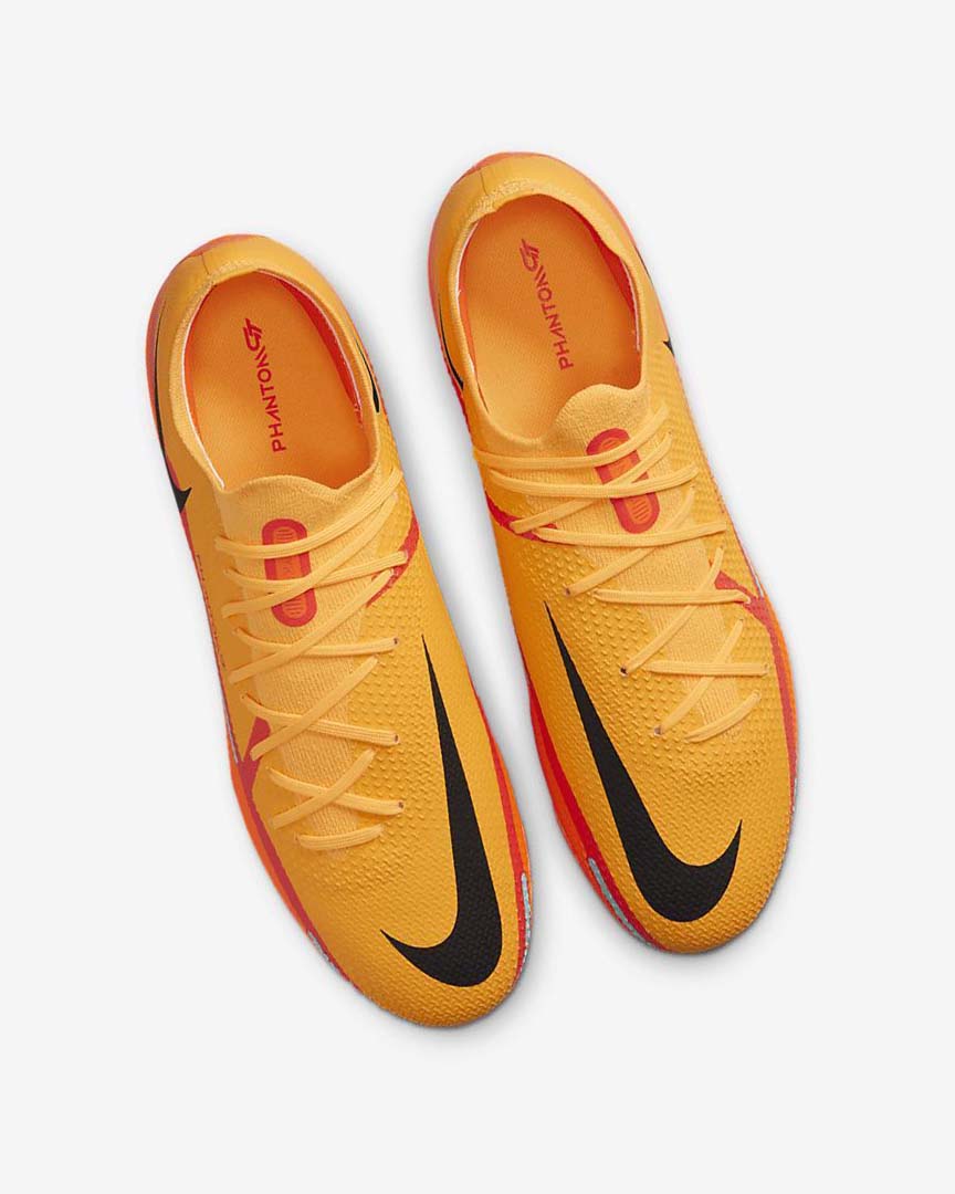 Orange / Orange / Light Red / Black Women's Nike Phantom GT2 Pro FG Football Boots | UK4525