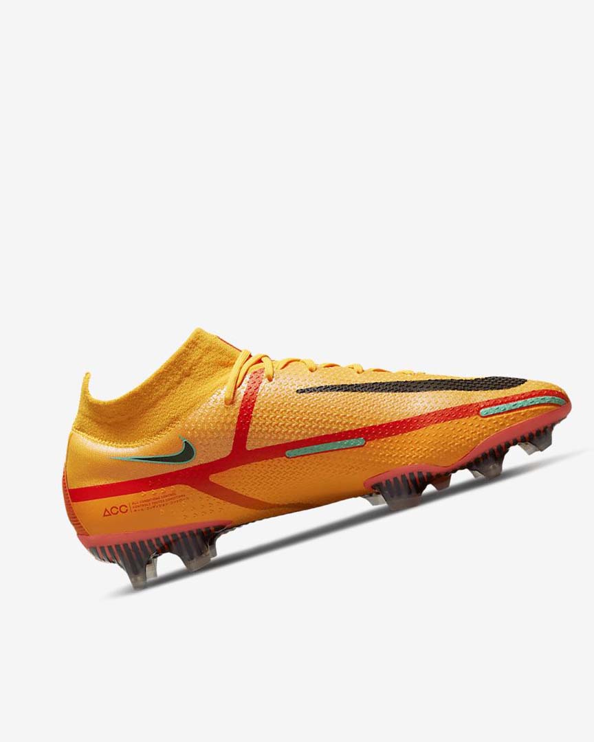 Orange / Orange / Light Red / Black Women's Nike Phantom GT2 Dynamic Fit Elite FG Football Boots | UK4547