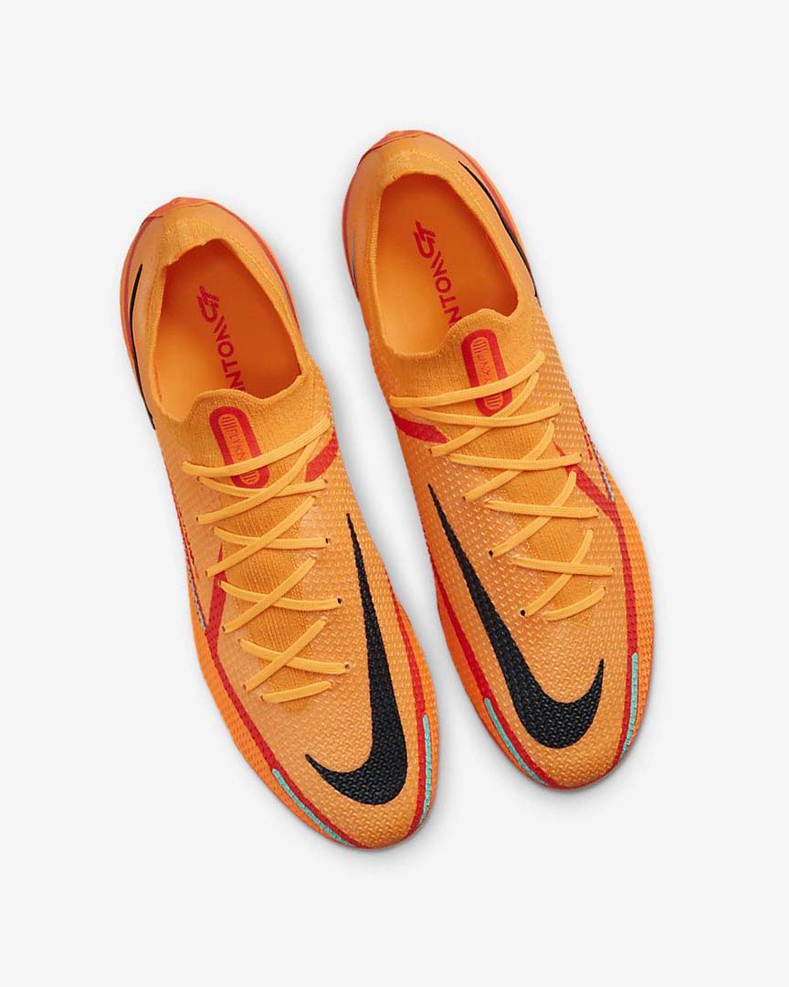 Orange / Orange / Light Red / Black Women's Nike Phantom GT2 Elite AG-Pro Football Boots | UK4549