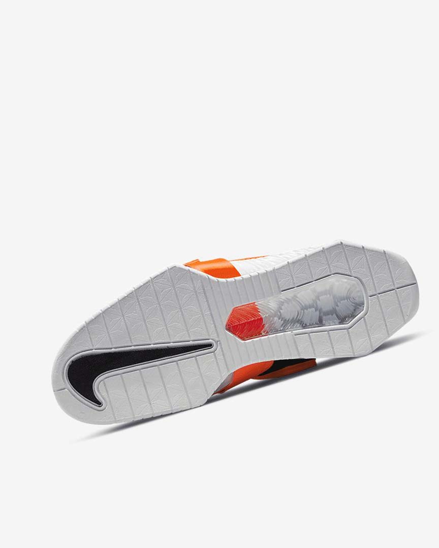 Orange / White / Black Women's Nike Romaleos 4 Training Shoes | UK2706