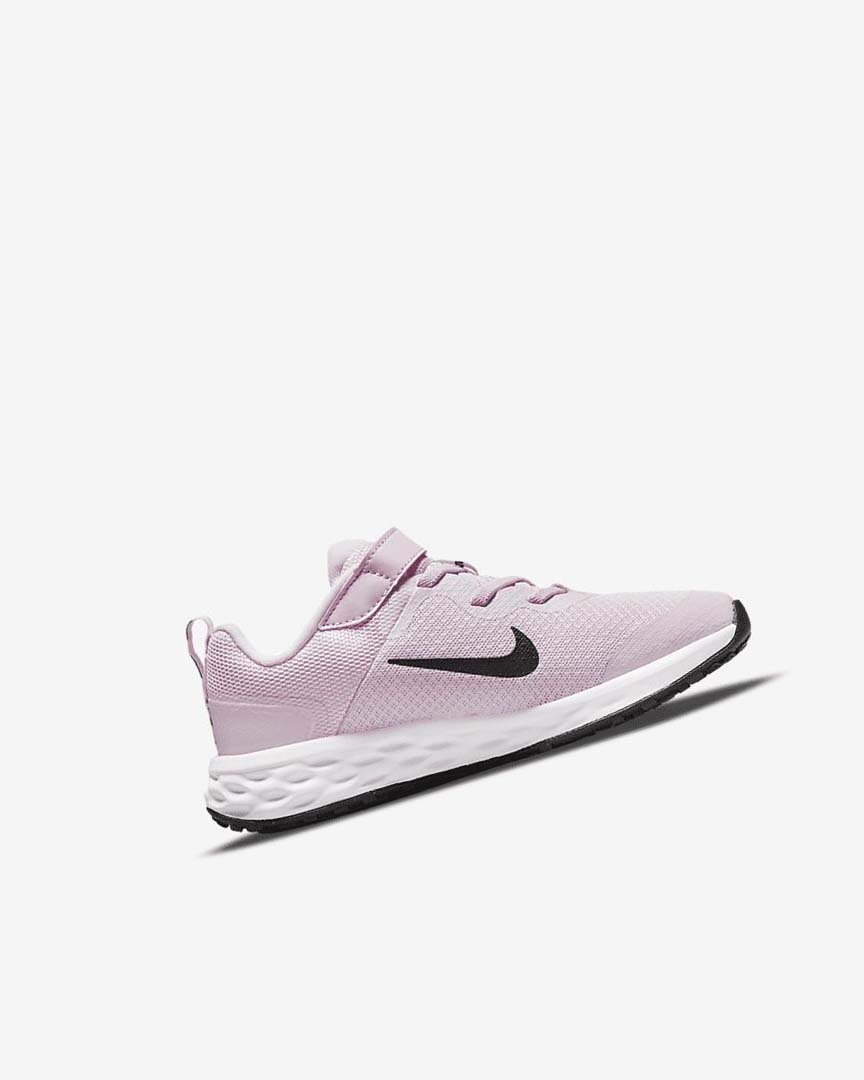 Pink / Black Boys' Nike Revolution 6 Running Shoes | UK2300