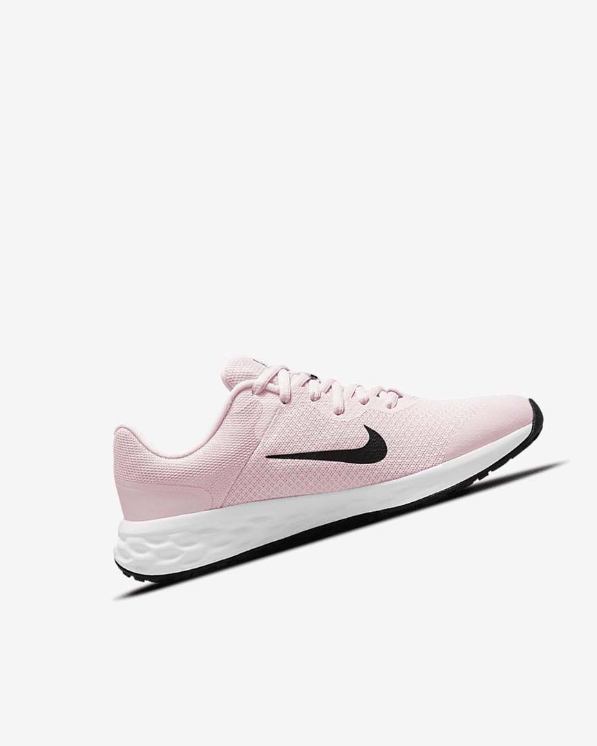 Pink / Black Boys' Nike Revolution 6 Running Shoes | UK2382