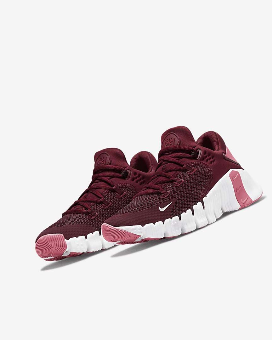 Pink / Black / White Women's Nike Free Metcon 4 Training Shoes | UK2215