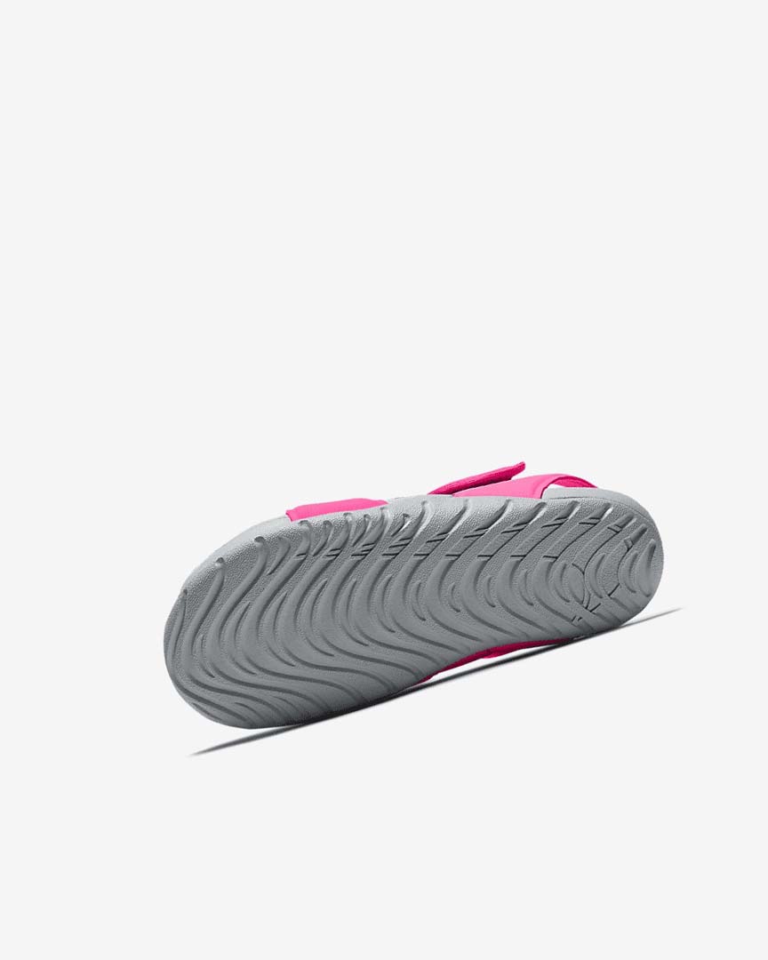 Pink / Grey / Fuchsia Girls' Nike Sunray Protect 2 Sandals | UK5030