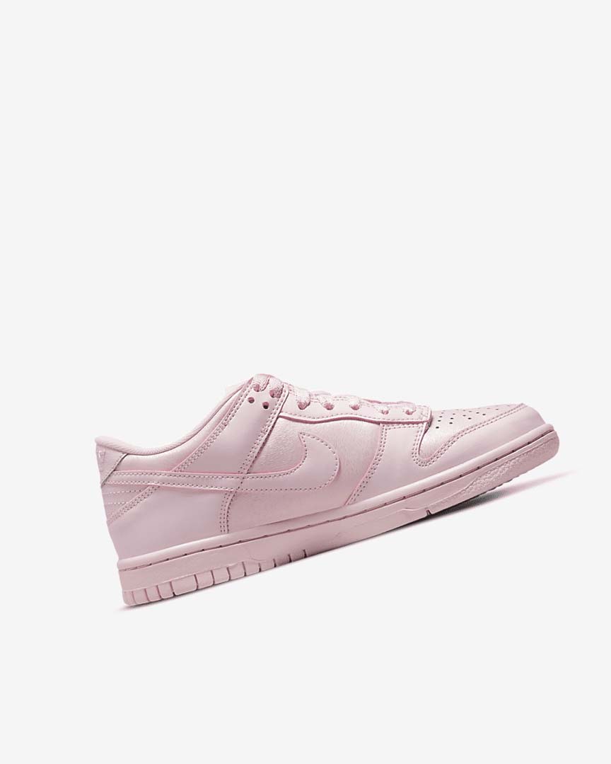 Pink / Pink / Pink Girls' Nike Dunk Low SE Sneakers | UK5584