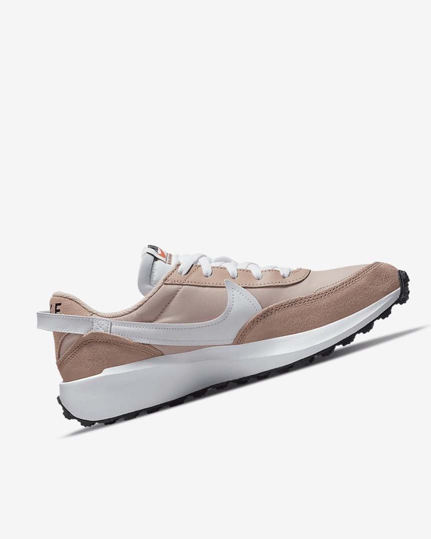 Pink / Rose / Khaki Rose / White Women's Nike Waffle Debut Sneakers | UK4889