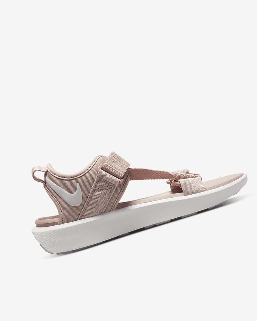 Pink / Rose / White Women's Nike Vista Sandals | UK2846