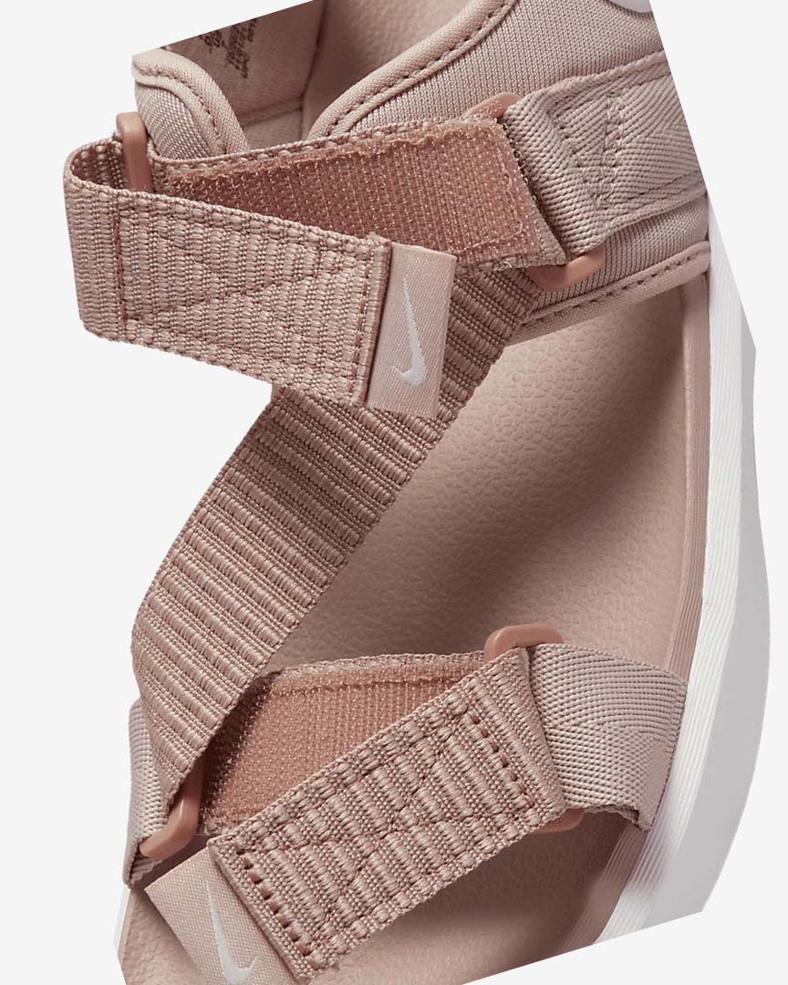 Pink / Rose / White Women's Nike Vista Sandals | UK2846