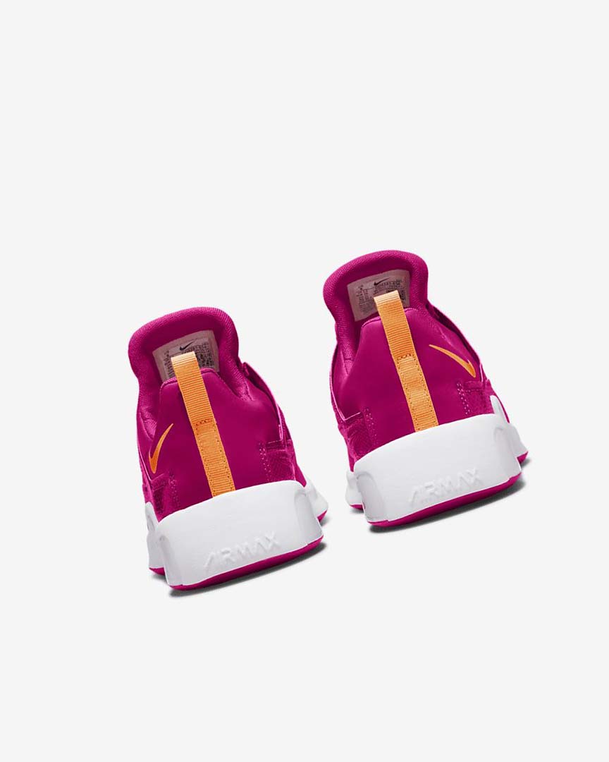 Pink / White / Deep Yellow Women's Nike Air Max Bella TR 5 Training Shoes | UK4968