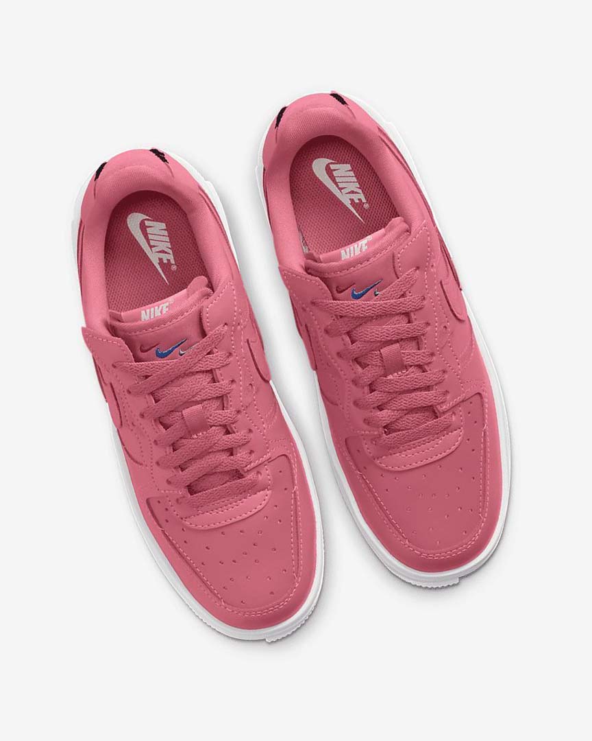 Pink / White / Pink Women's Nike Air Force 1 Fontanka Sneakers | UK4749