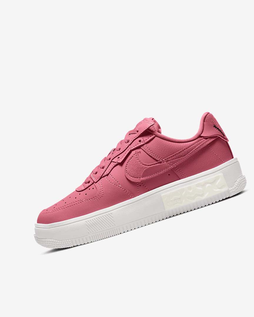 Pink / White / Pink Women\'s Nike Air Force 1 Fontanka Sneakers | UK4749