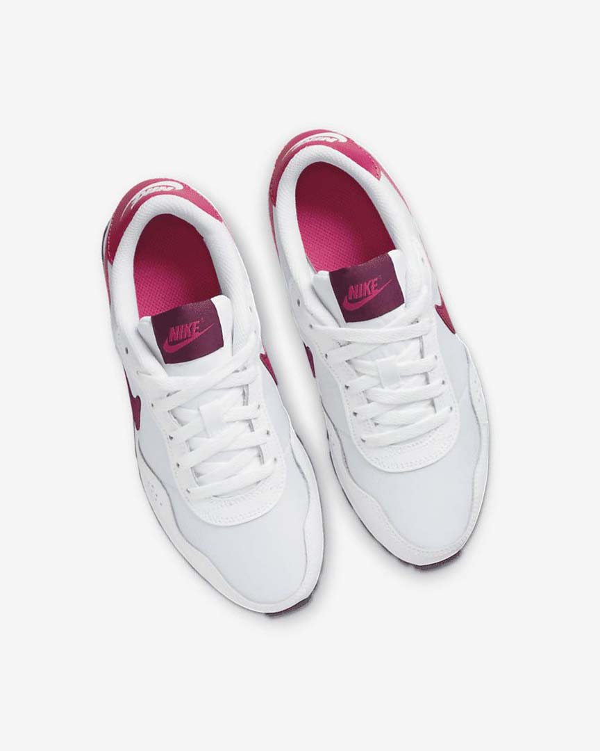 Platinum / Dark Grey / Pink Boys' Nike MD Valiant Shoes | UK5457