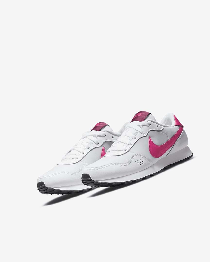 Platinum / Dark Grey / Pink Girls' Nike MD Valiant Shoes | UK2428