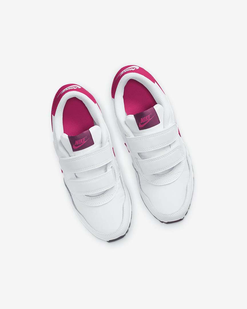 Platinum / Dark Grey / Pink Girls' Nike MD Valiant Shoes | UK5171