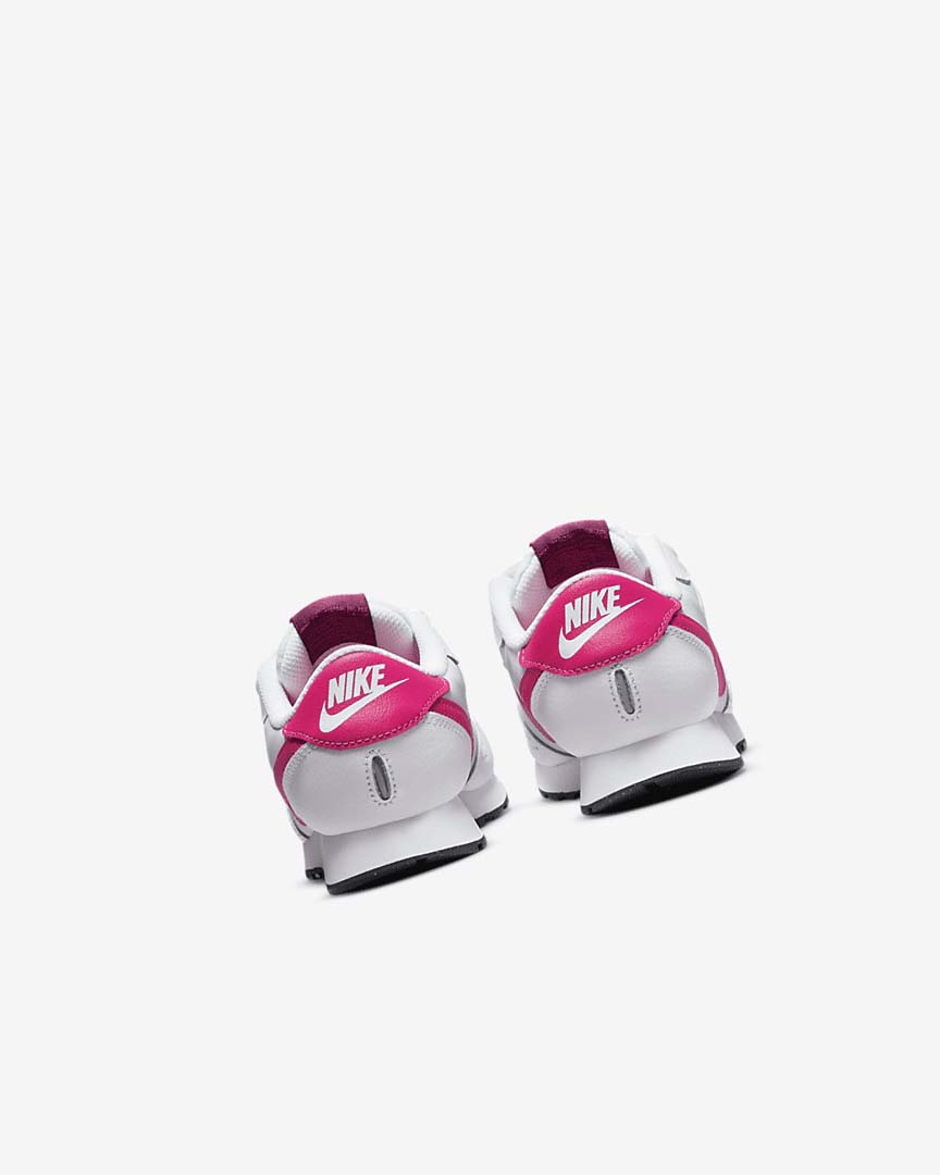 Platinum / Dark Grey / Pink Girls' Nike MD Valiant Shoes | UK5171