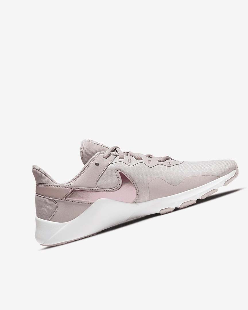 Platinum Purple / Grey Purple / White Women's Nike Legend Essential 2 Training Shoes | UK5605