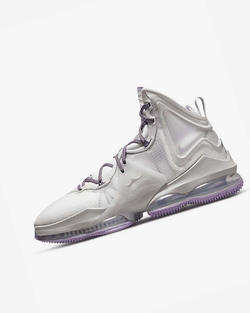 Purple Men\'s Nike LeBron 19 Basketball Shoes | UK5002