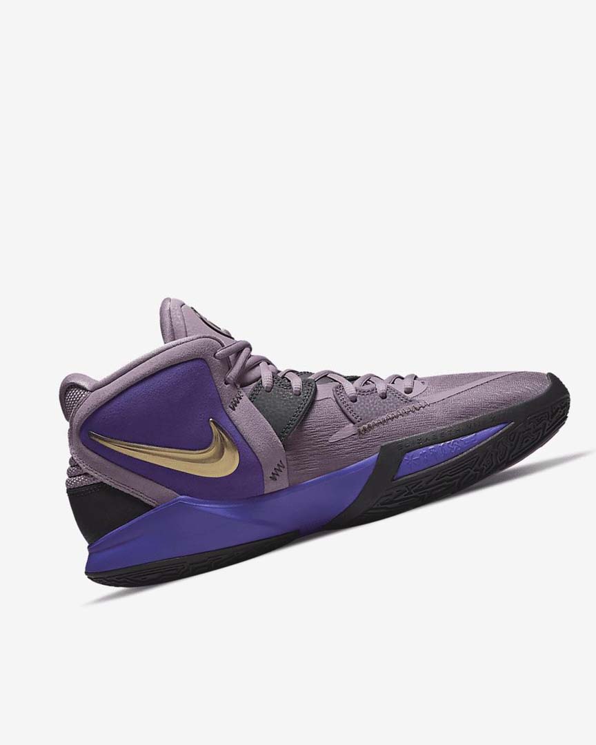 Purple / Metal Gold Women's Nike Kyrie Infinity Basketball Shoes | UK5461