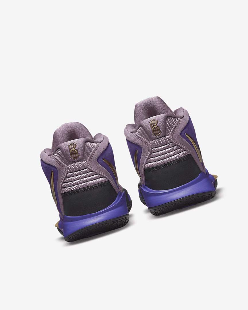 Purple / Metal Gold Women's Nike Kyrie Infinity Basketball Shoes | UK5461